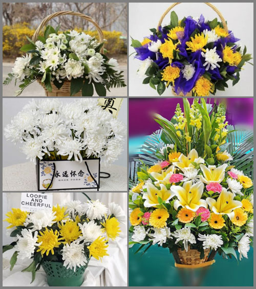 贵州毕节市织金县三甲乡干坝村白事提篮配送